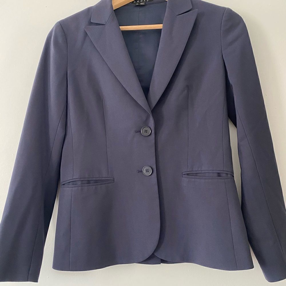Theory Nichelle Wool Blazer